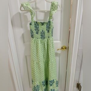 Roller rabbit maxi dress